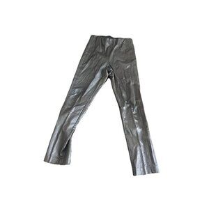 Women’s Black Rag & Bone Faux Leather Leggings Size 8